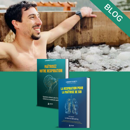Léonardo Pelagotti dans un bain froid