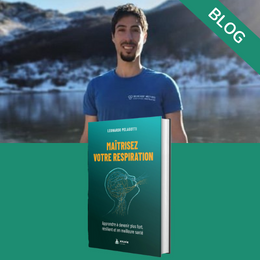 affiche de leonardo pelagotti avec son livre maitrisez votre respiration